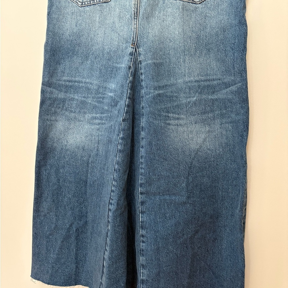 NWOT Reformation Tazz Slit Maxi Denim Skirt Size 29 Women’s - Picture 14 of 16